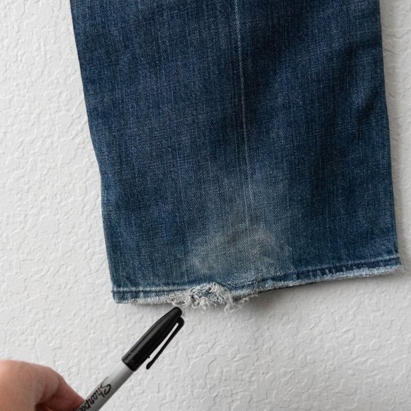 7 For All Mankind Women’s Flynt Jeans Size 32 - Picture 8 of 11